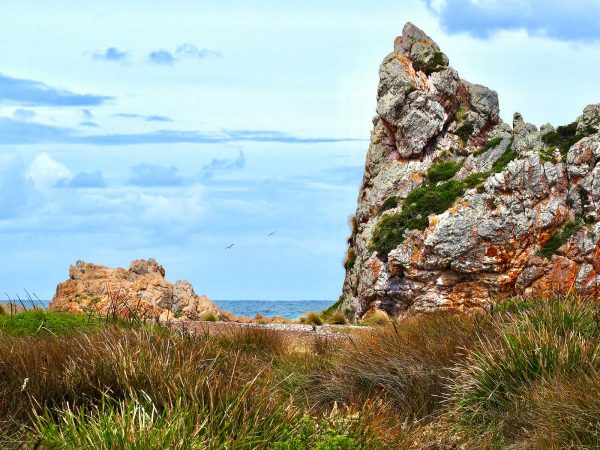 Church Rock on the Tarkine coast. Tasmania