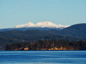 Hartz Mountains from the Huon River